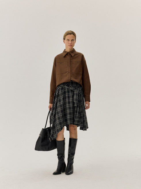 Lynor Plaid Skirt